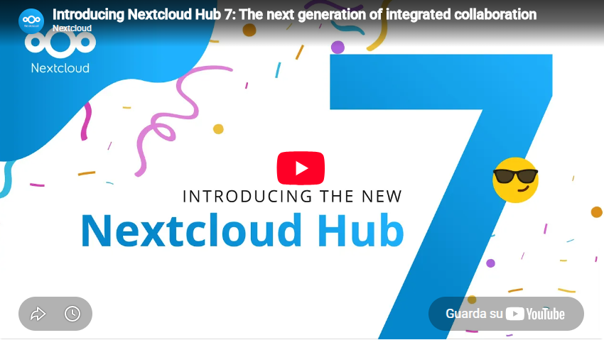 Nextcloud 28 (Nextcloud Hub 7): le novità